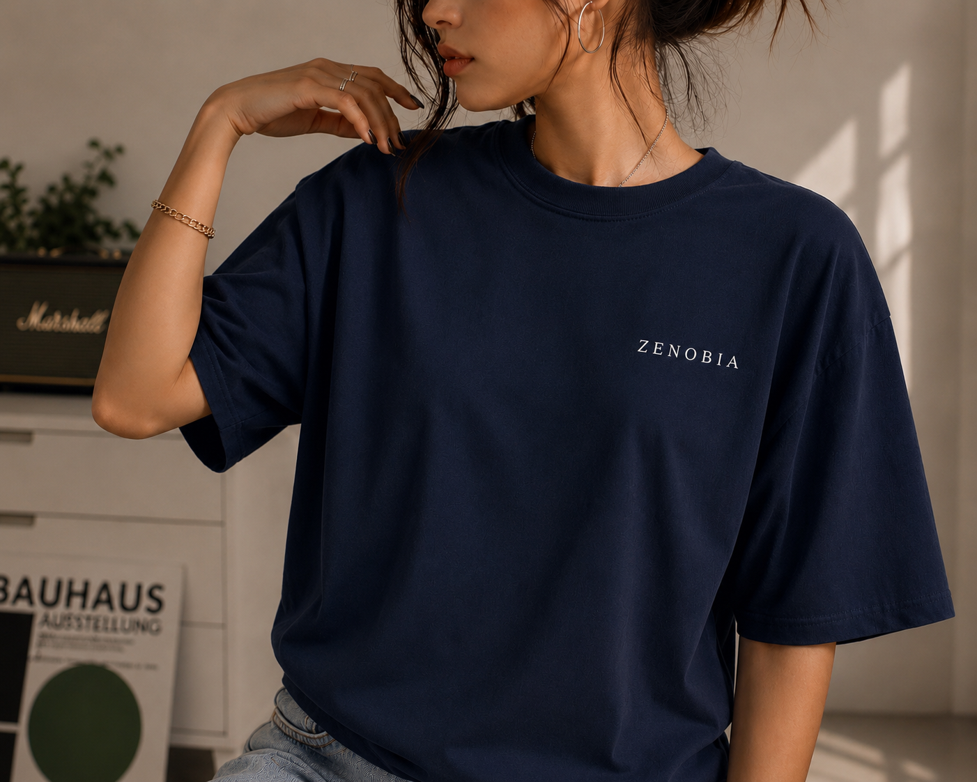 Wounded Pirate Unisex Oversized T-Shirt