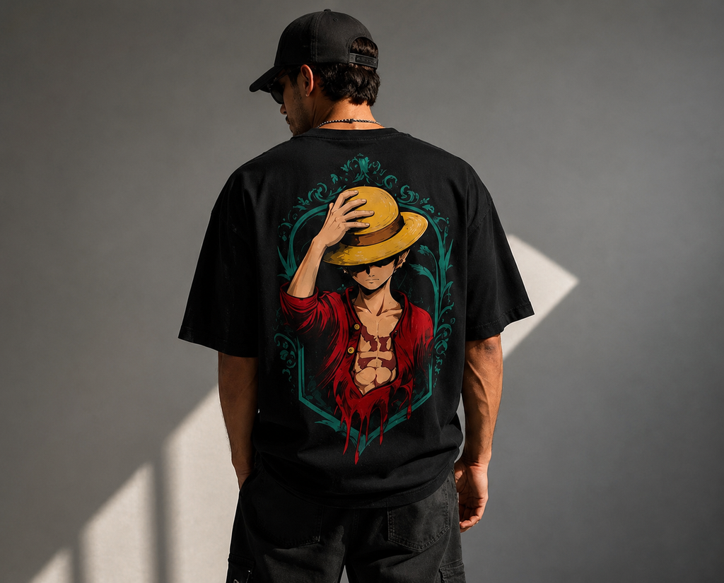 Wounded Pirate Unisex Oversized T-Shirt