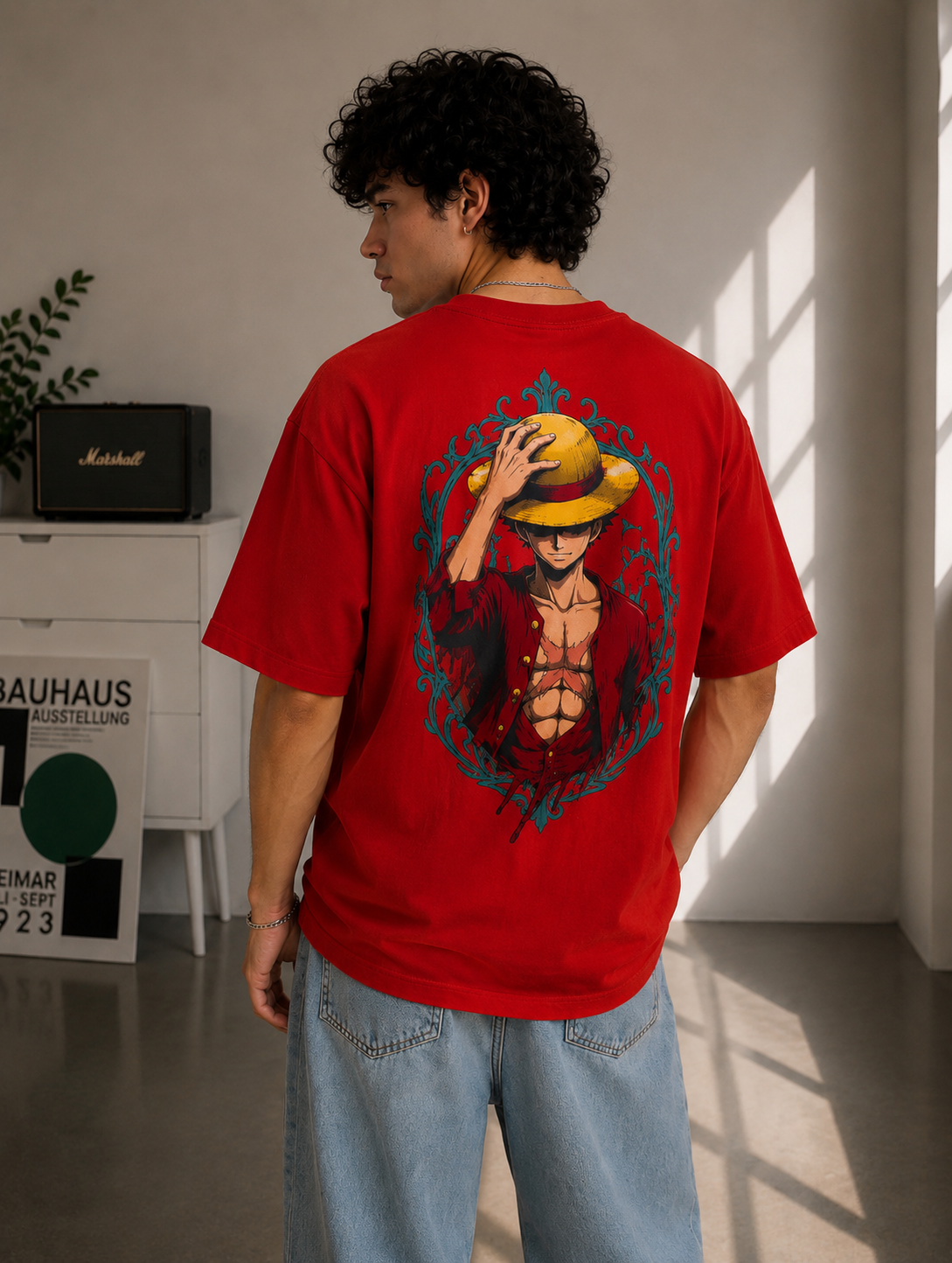 Wounded Pirate Unisex Oversized T-Shirt