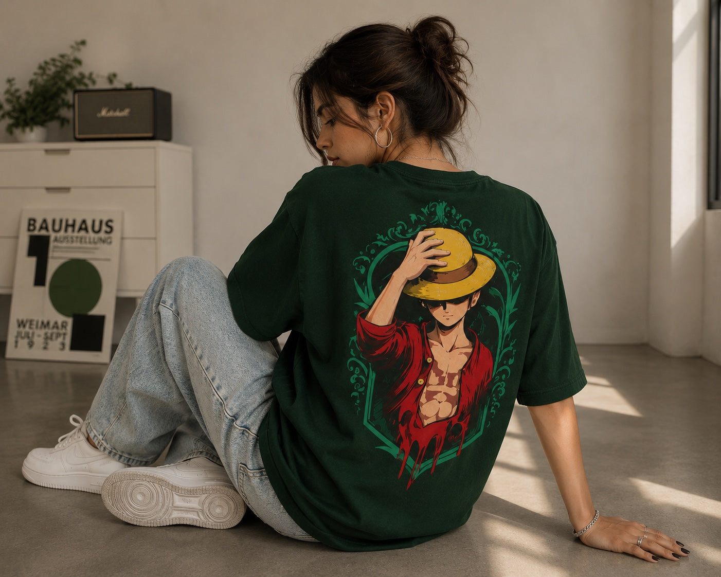 Wounded Pirate Unisex Oversized T-Shirt