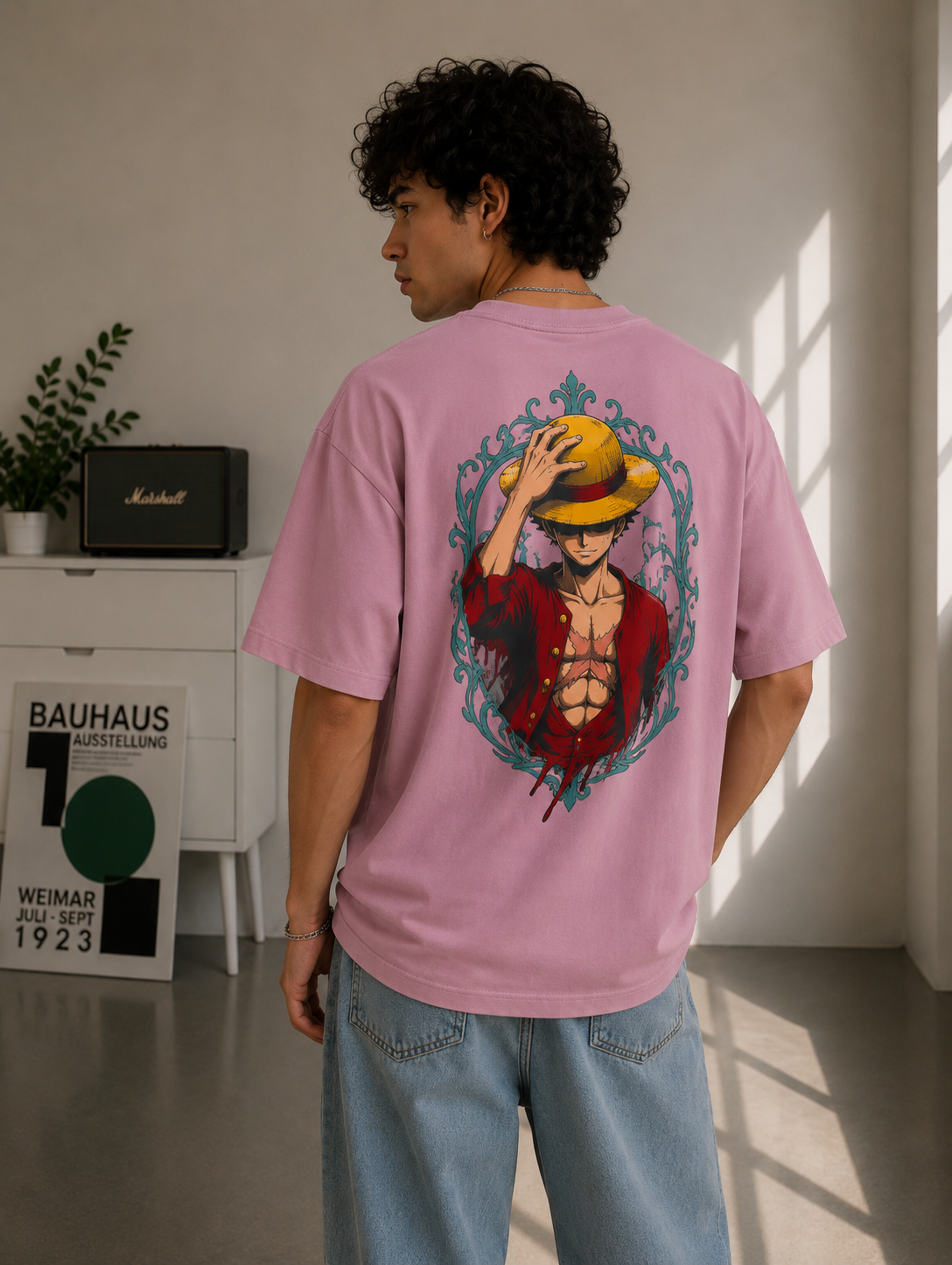 Wounded Pirate Unisex Oversized T-Shirt