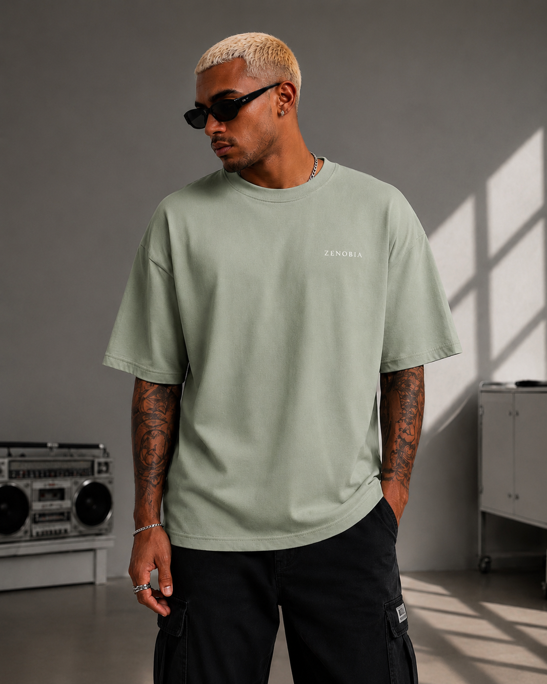 Wounded Pirate Unisex Oversized T-Shirt