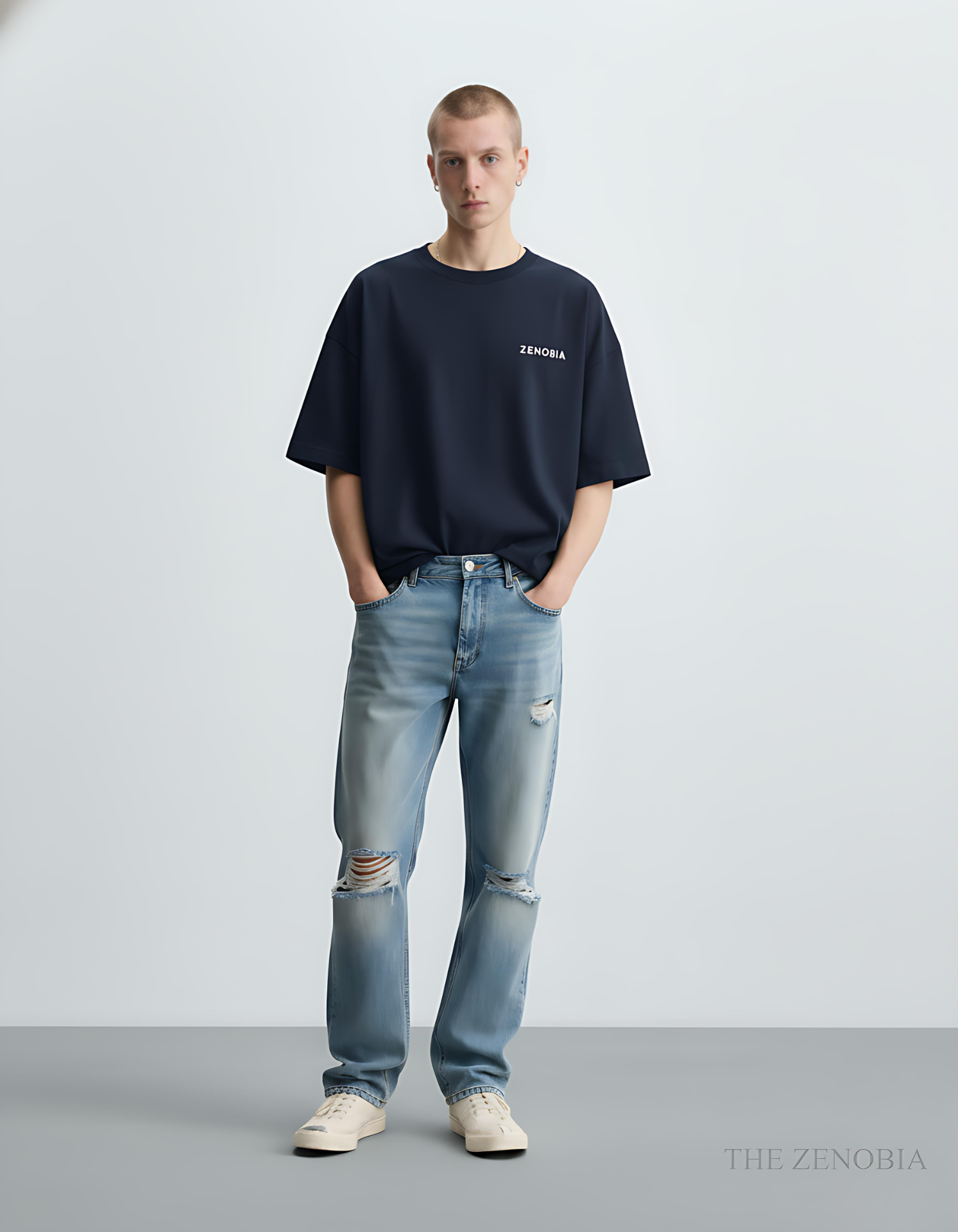 French Terry Unisex Oversized T-Shirt