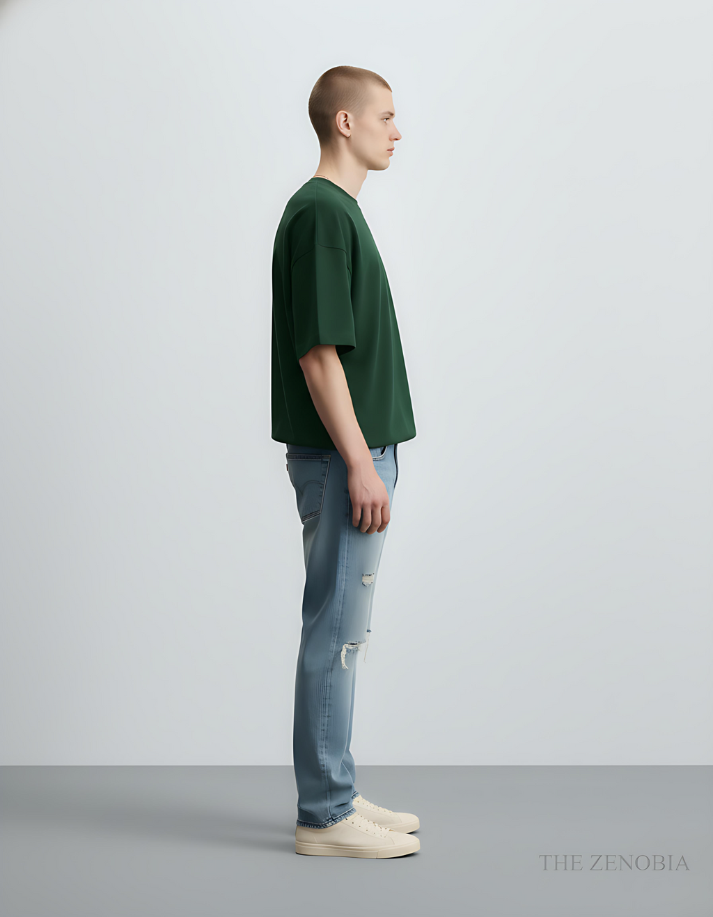 French Terry Unisex Oversized T-Shirt