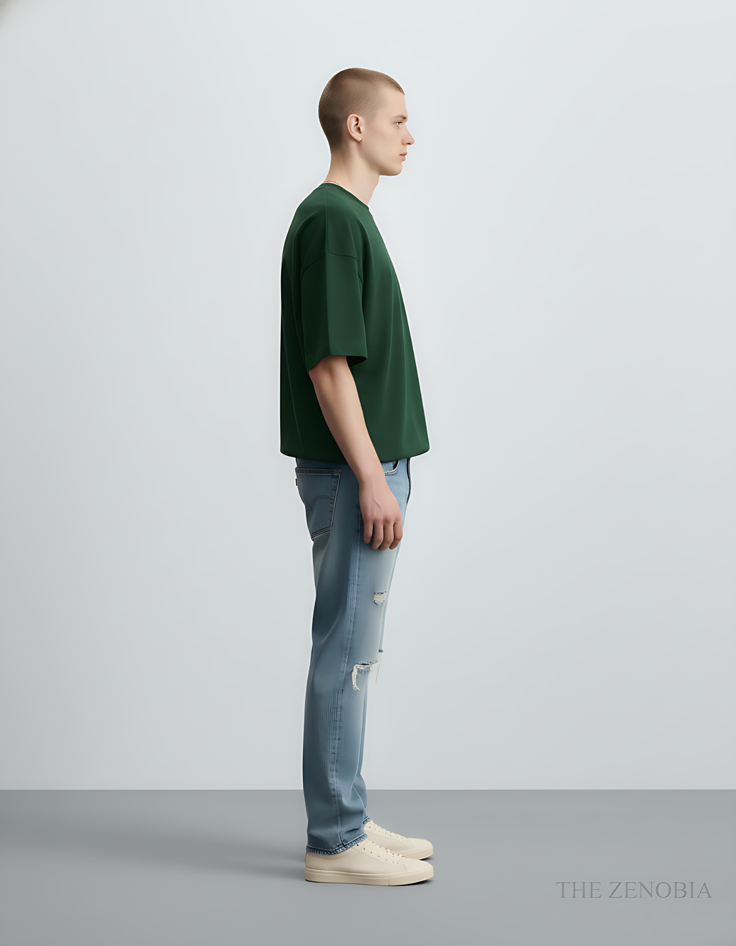 French Terry Unisex Oversized T-Shirt