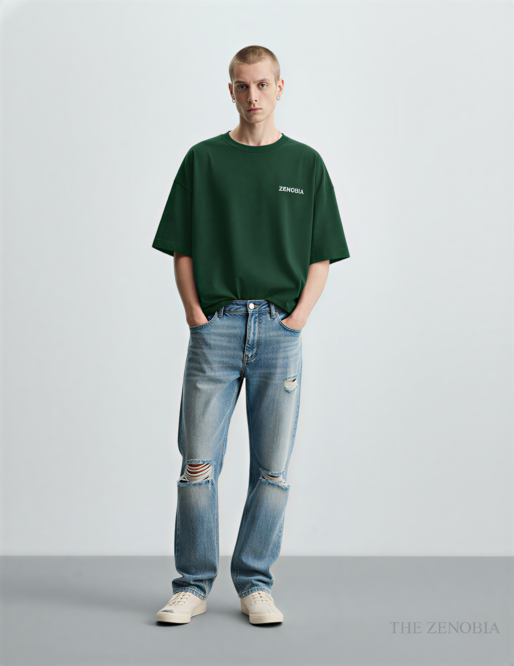 French Terry Unisex Oversized T-Shirt