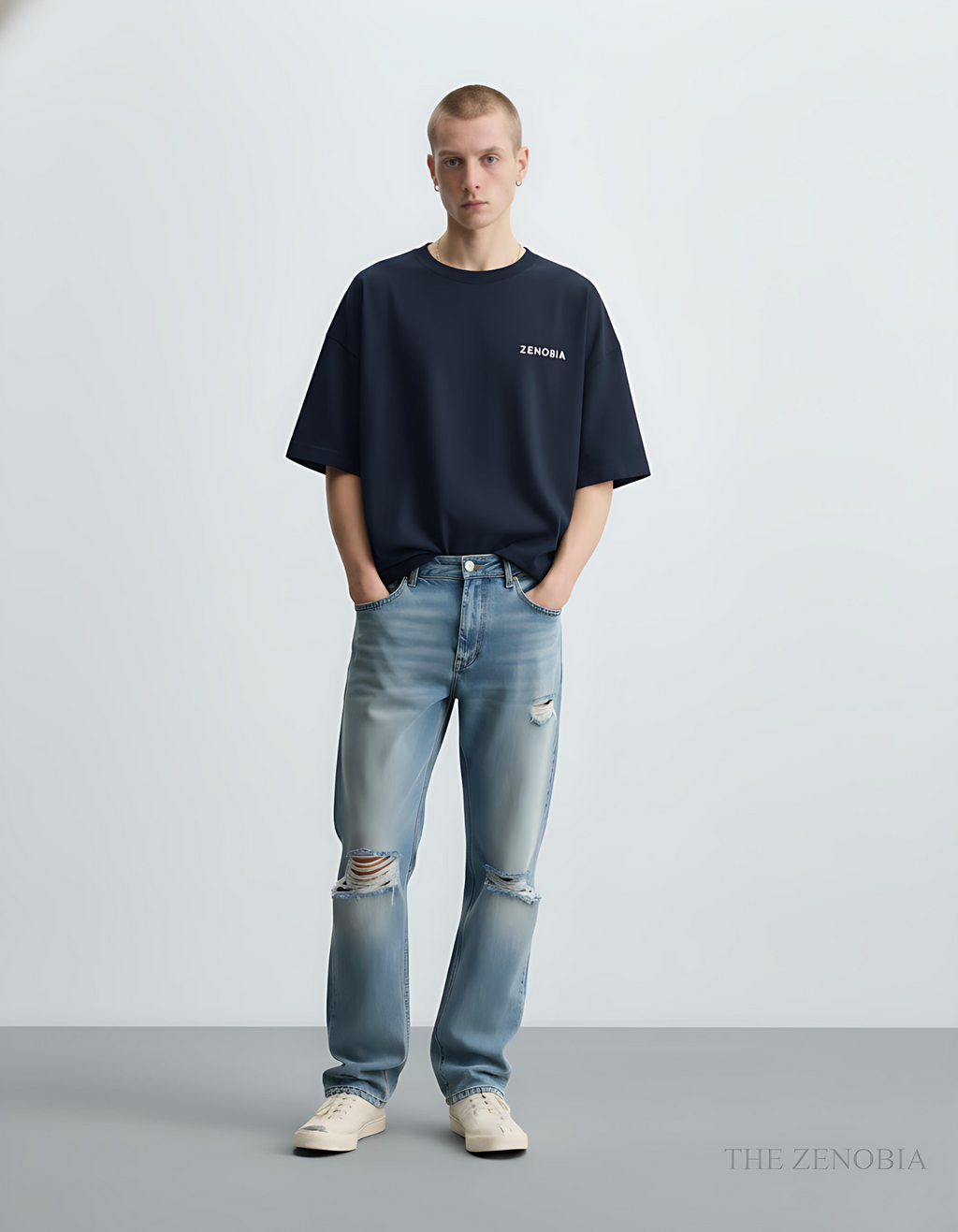 French Terry Unisex Oversized T-Shirt