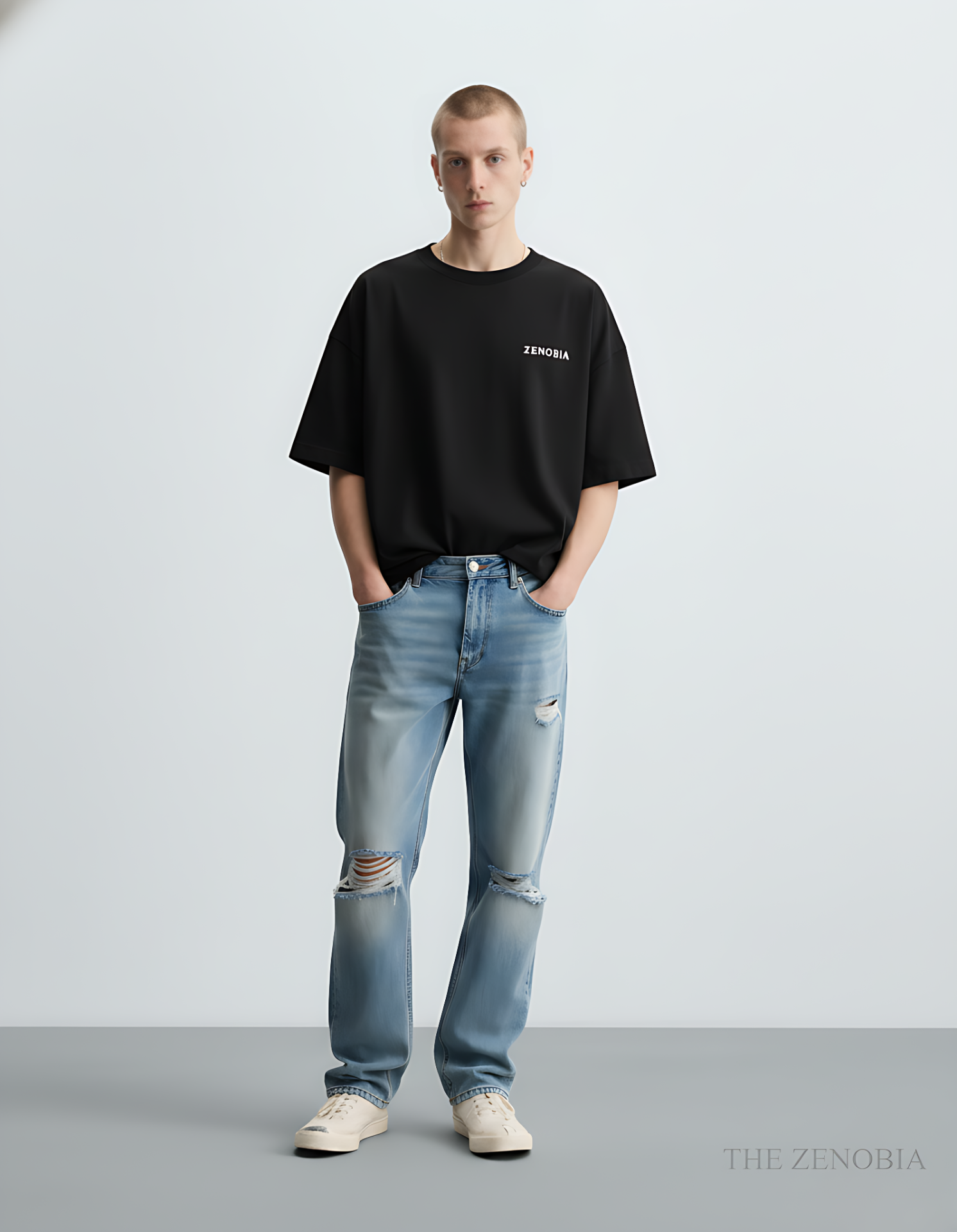 French Terry Unisex Oversized T-Shirt