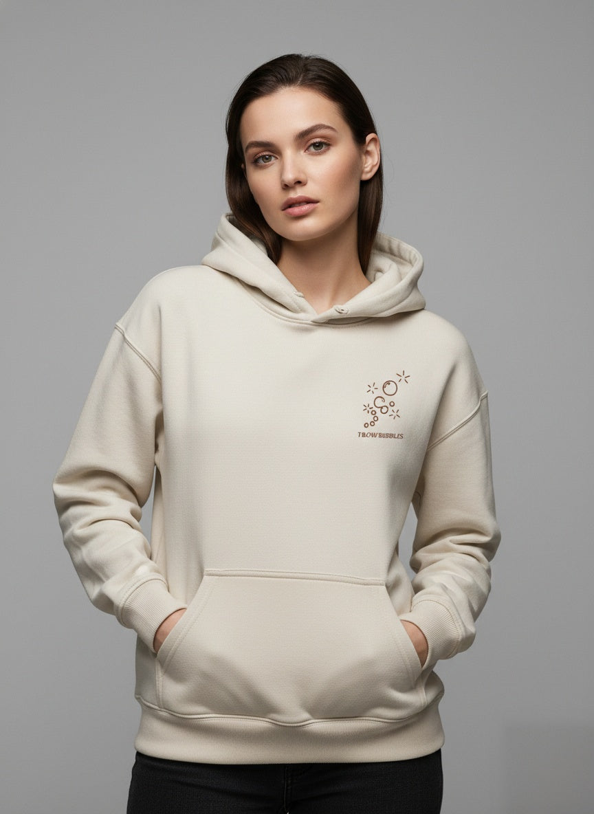 I Blow Bubbles – The Soft Soul Hoodie (Embroidery)
