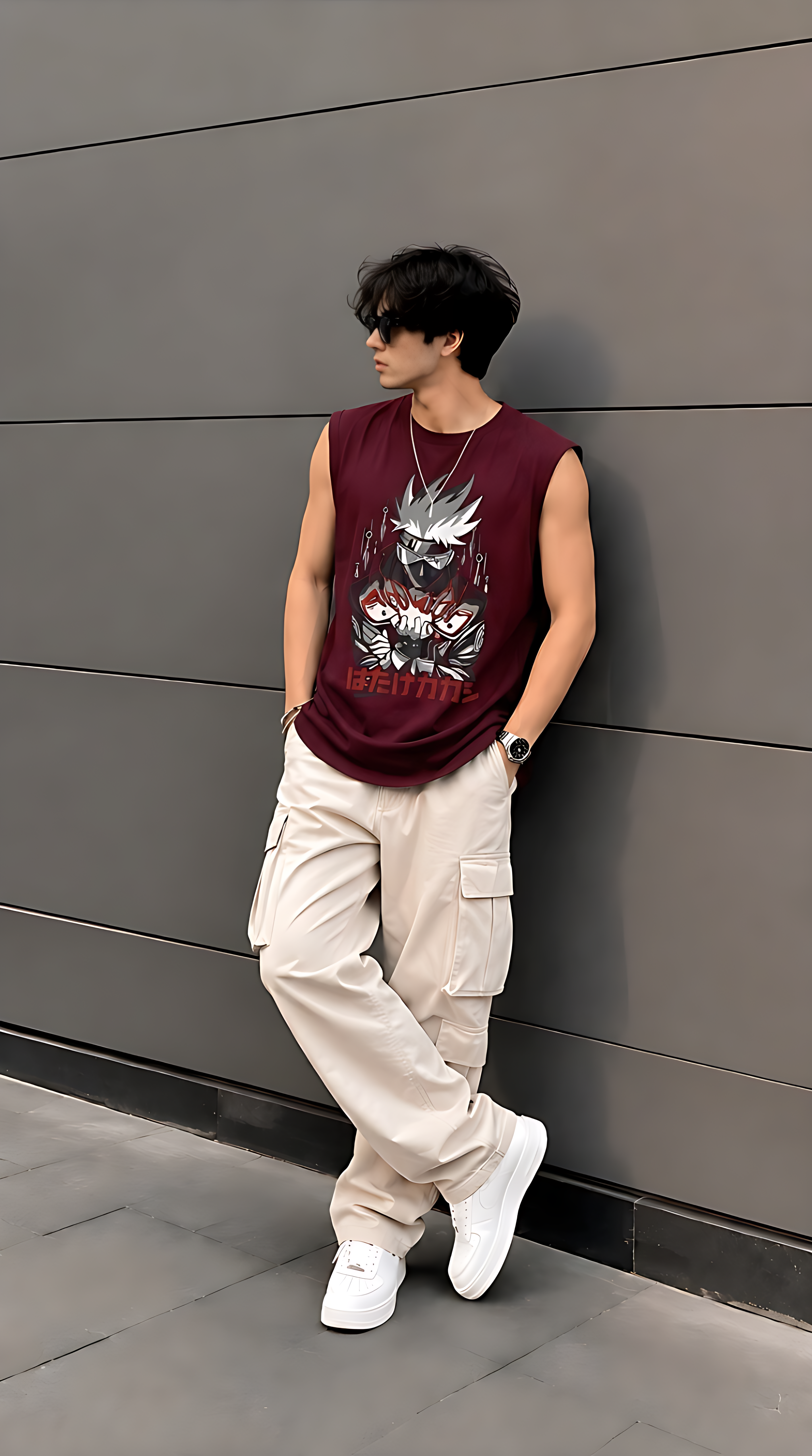 Kakashi Hatake Sleeveless Tank Top