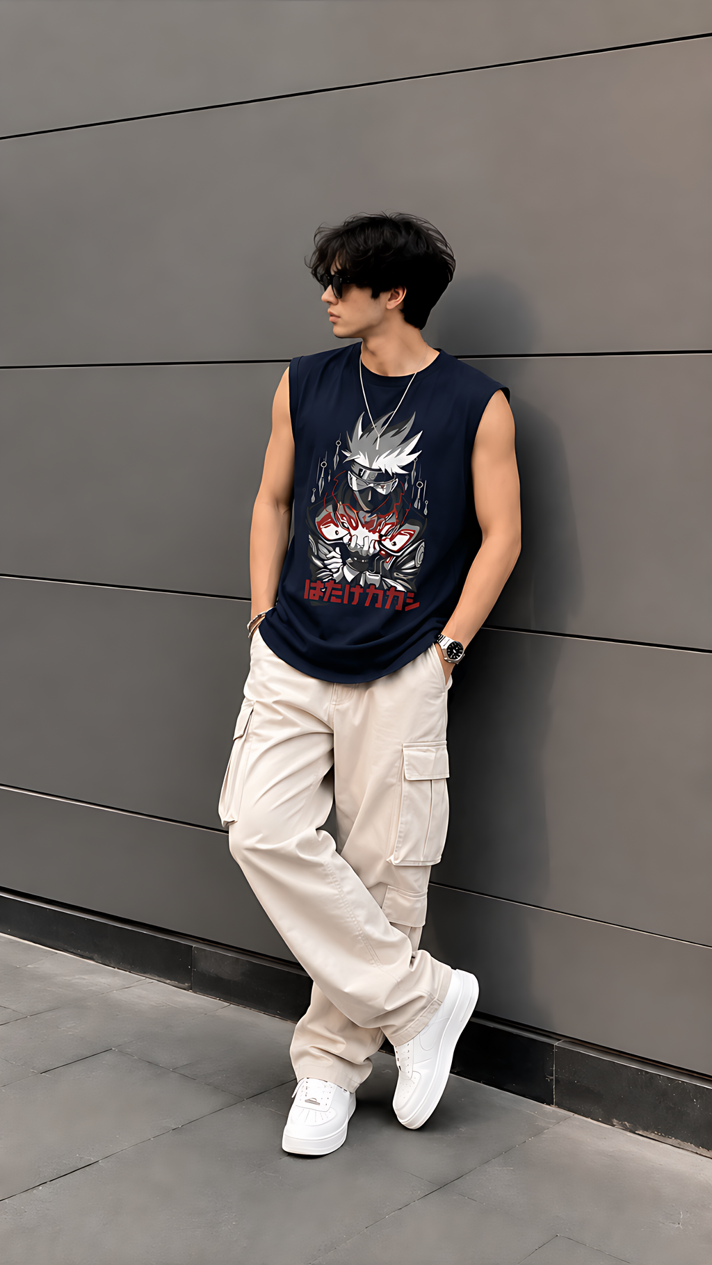 Kakashi Hatake Sleeveless Tank Top