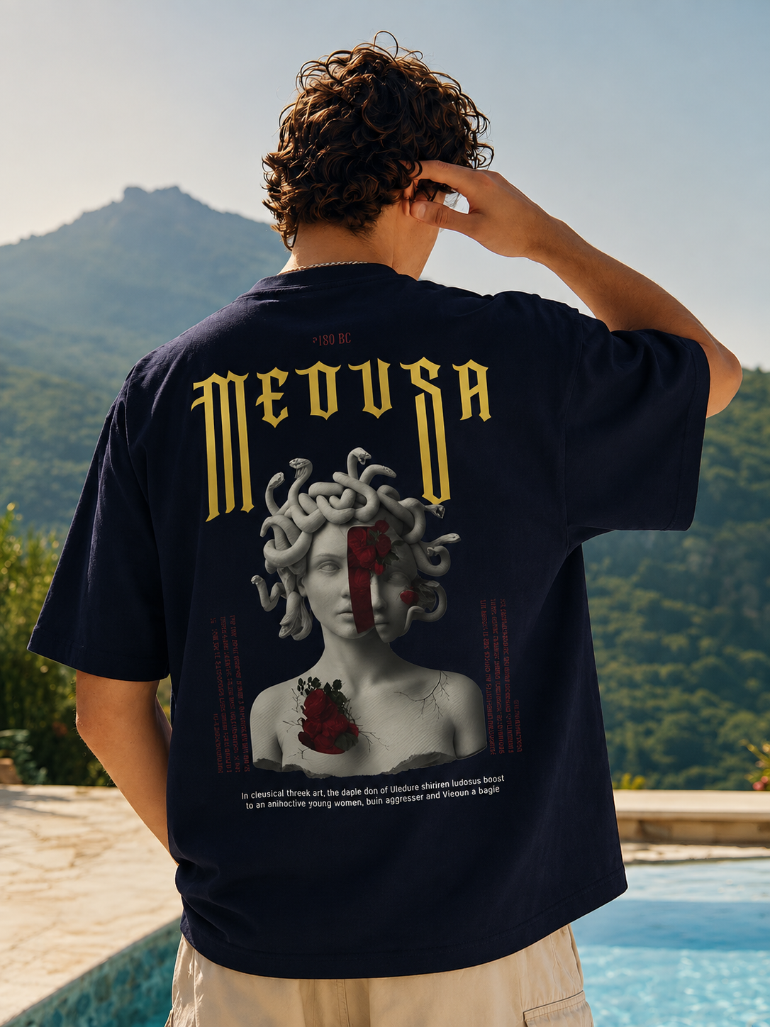 (Medusa Rose Fragment)-Unisex Tee