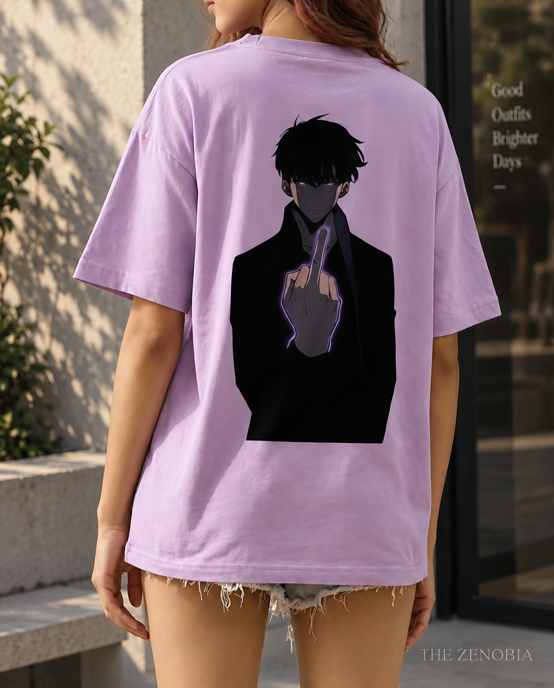 (Sung Jin Woo Rebellion Mode) Unisex Terry Oversized Tee