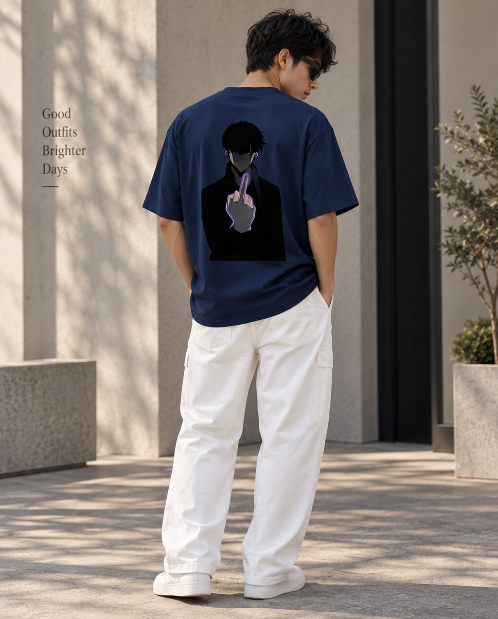 (Sung Jin Woo Rebellion Mode) Unisex Terry Oversized Tee