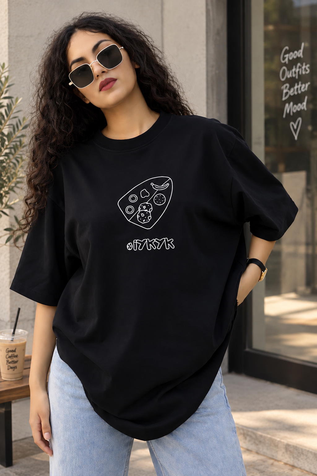 Banana Leaf Feast Oversized Tee