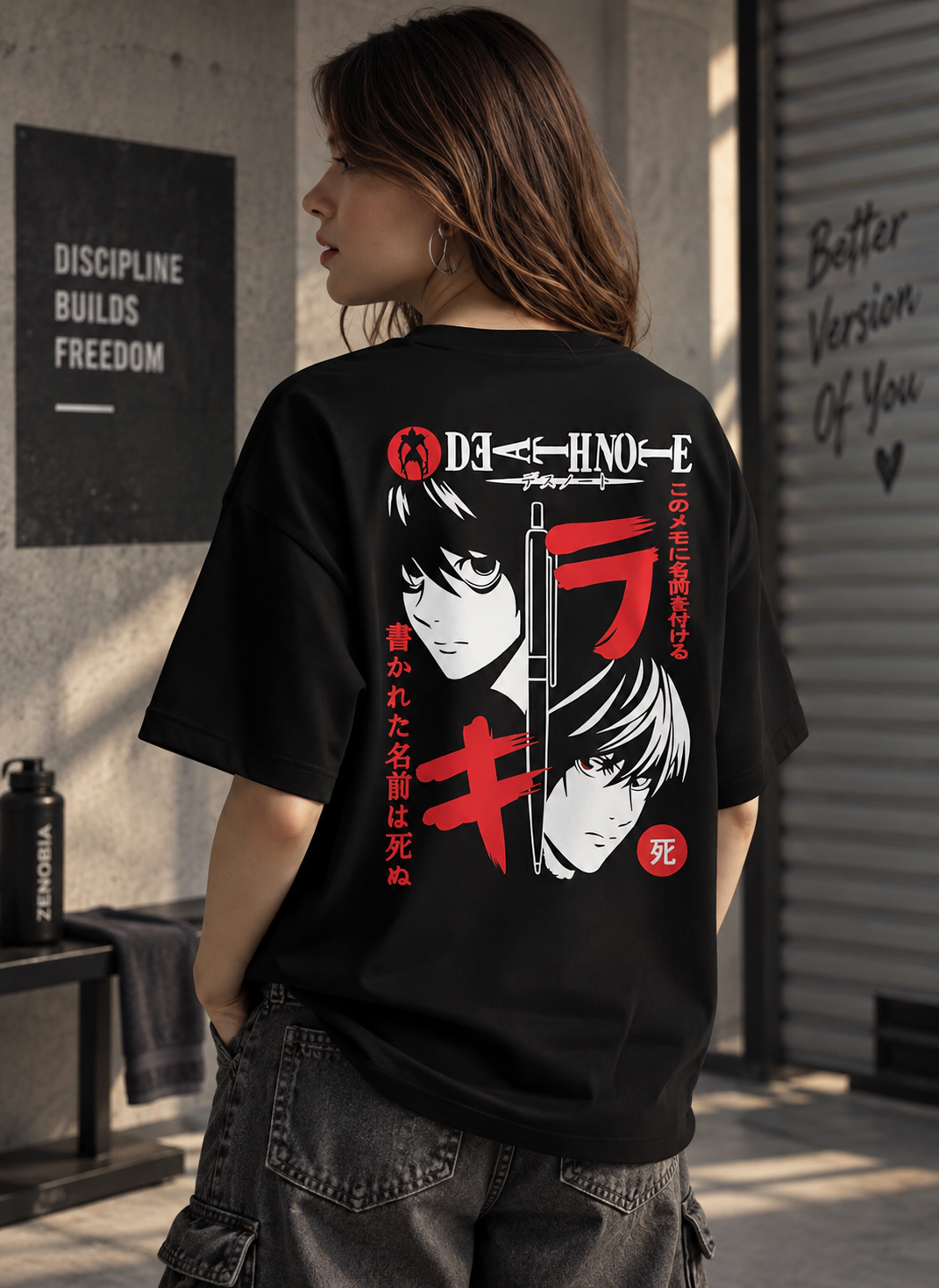 Crimson Judgment Oversized Tee