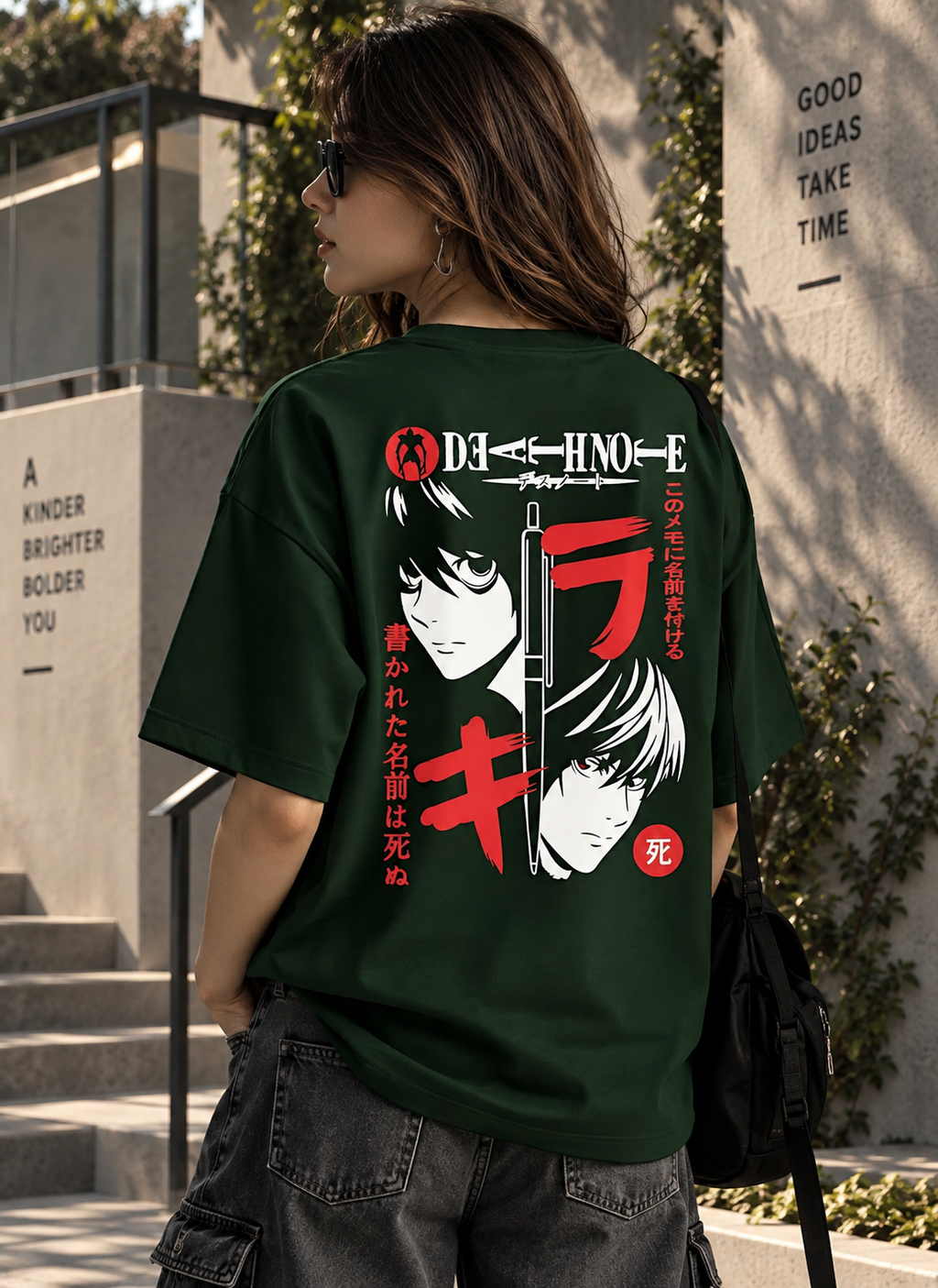 Crimson Judgment Oversized Tee