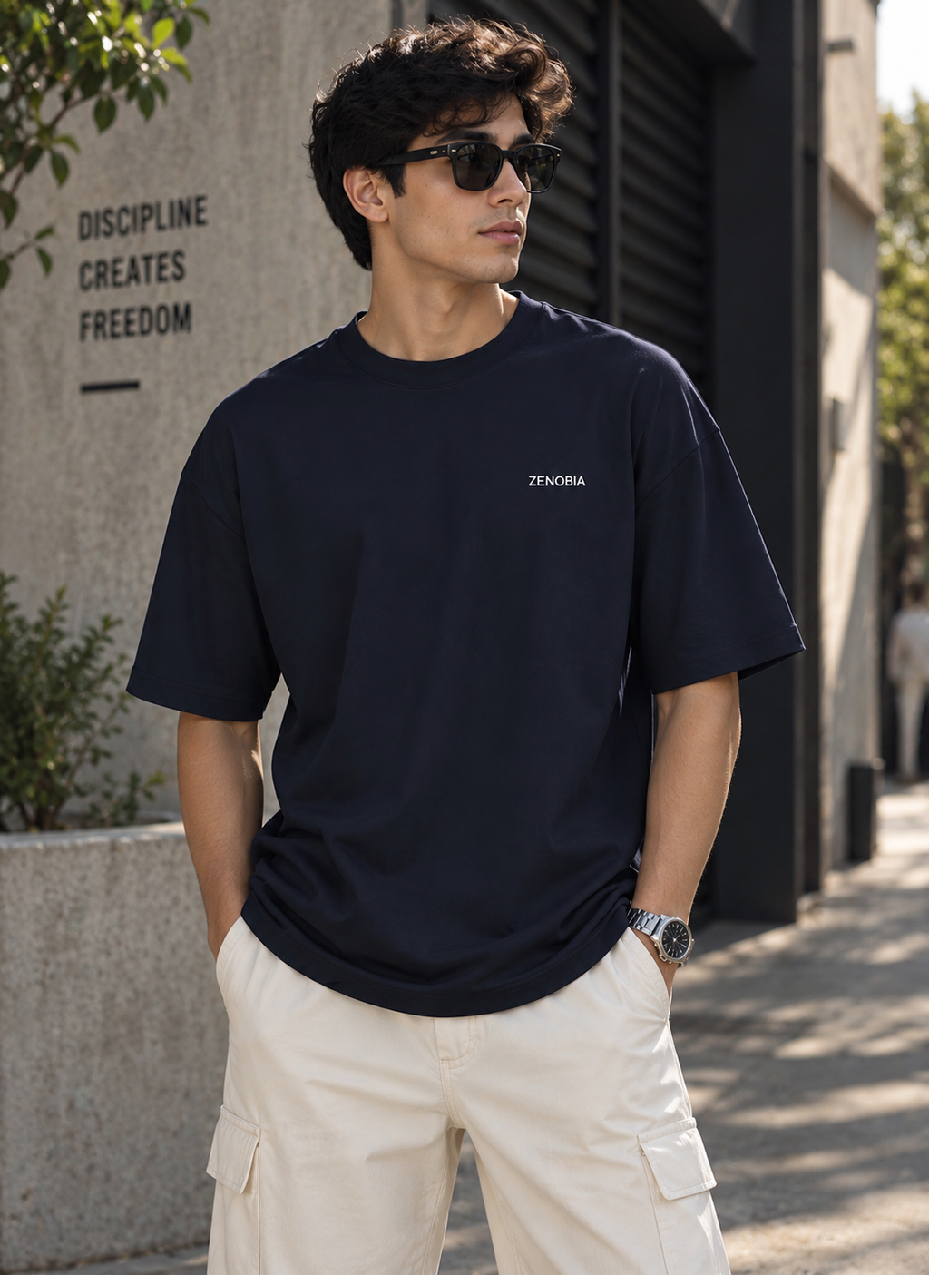 Crimson Judgment Oversized Tee