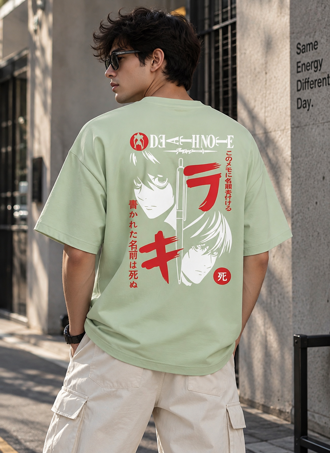 Crimson Judgment Oversized Tee