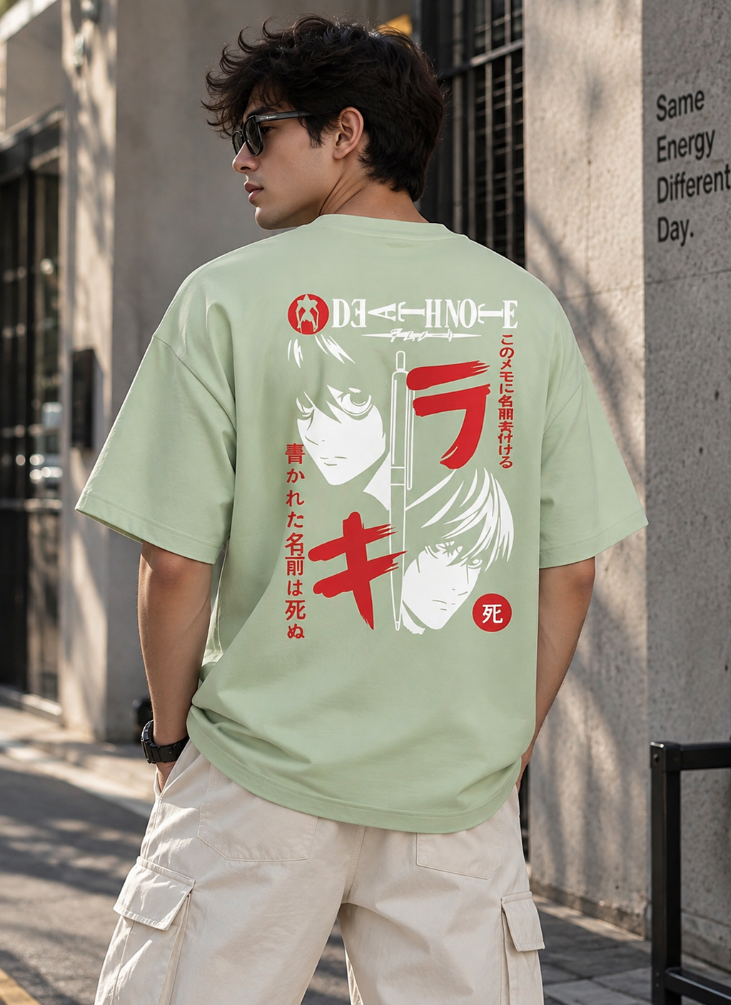 Crimson Judgment Oversized Tee