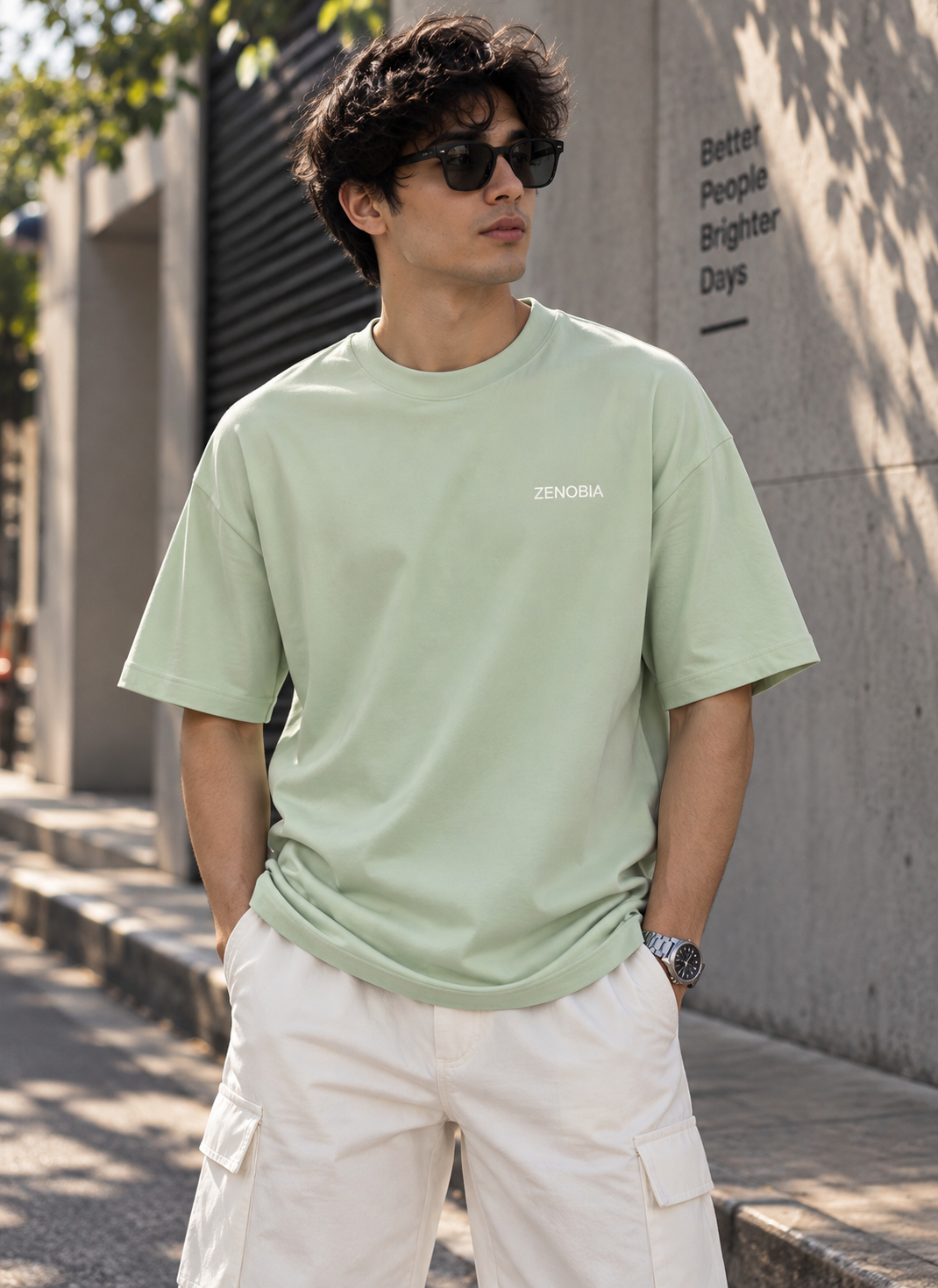Crimson Judgment Oversized Tee