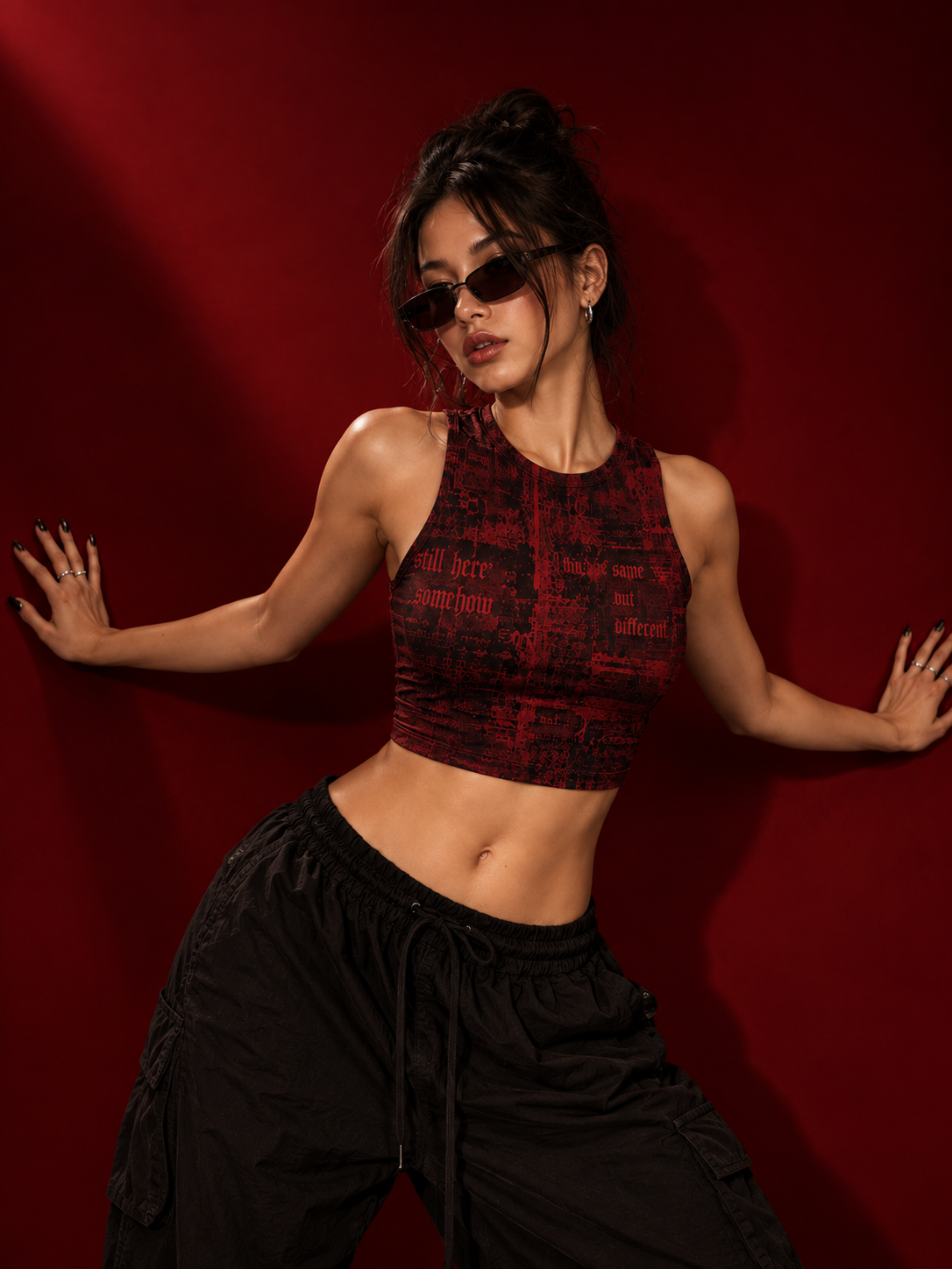 Dark Thoughts Crop Top