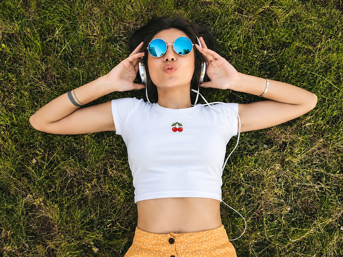 Cherry On Top Baby Tee (Embroidered)