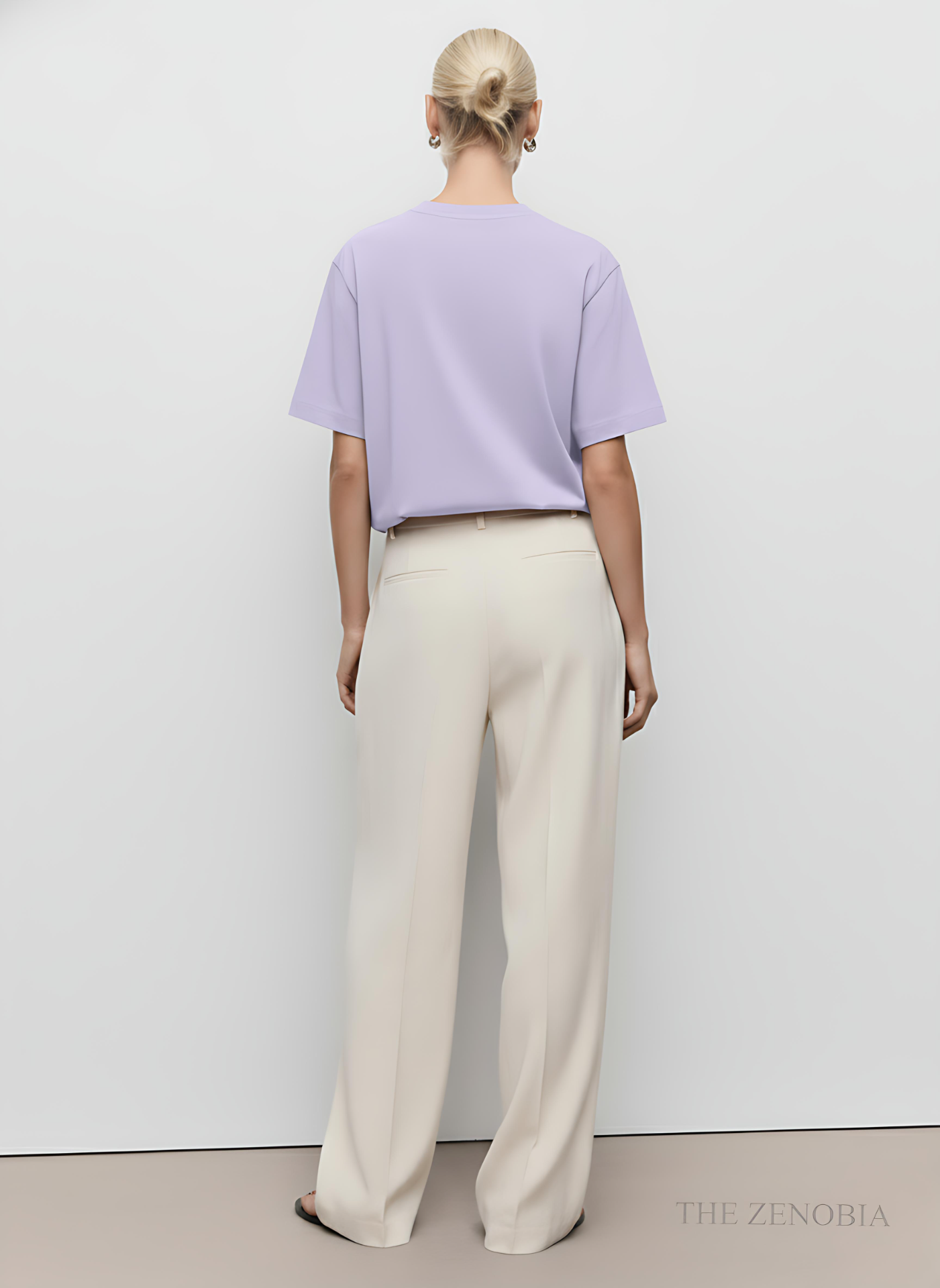 "Premium Essential" Unisex Oversized French Terry Plain T-Shirt