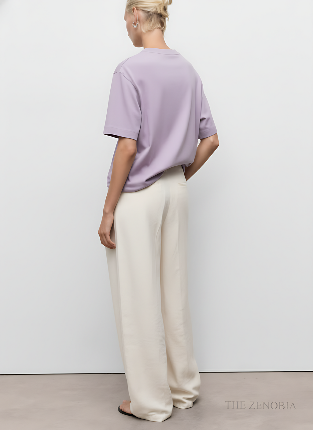 "Premium Essential" Unisex Oversized French Terry Plain T-Shirt