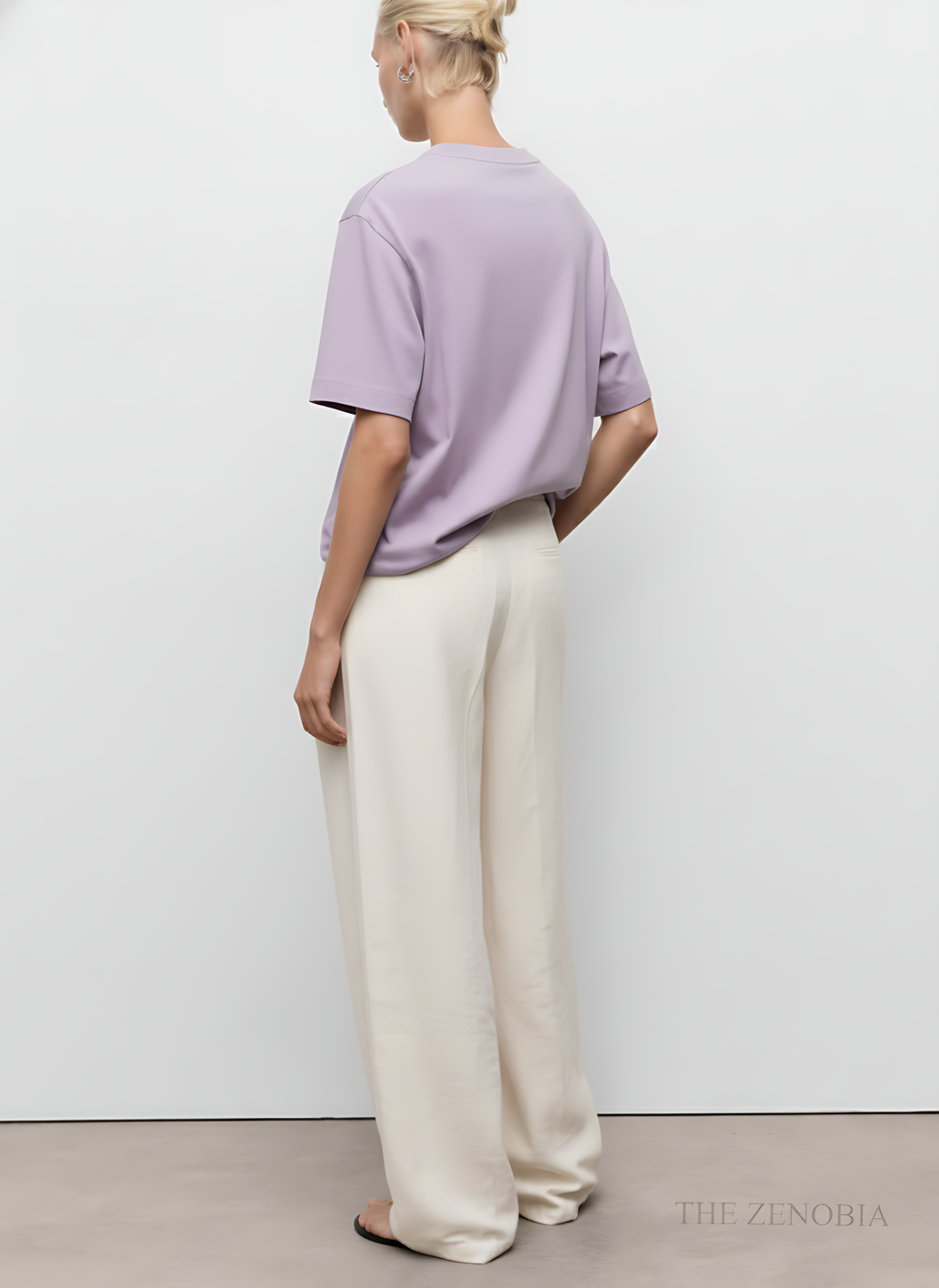 "Premium Essential" Unisex Oversized French Terry Plain T-Shirt