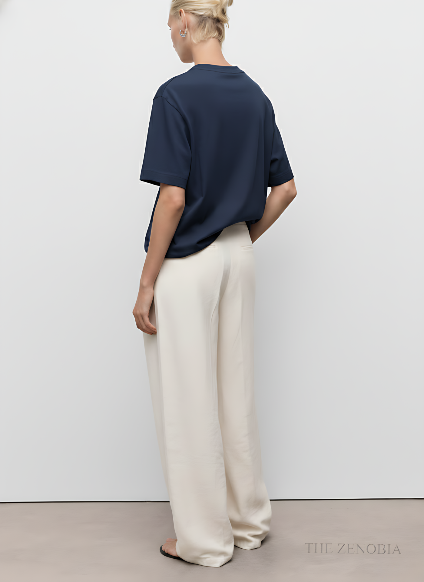 "Premium Essential" Unisex Oversized French Terry Plain T-Shirt