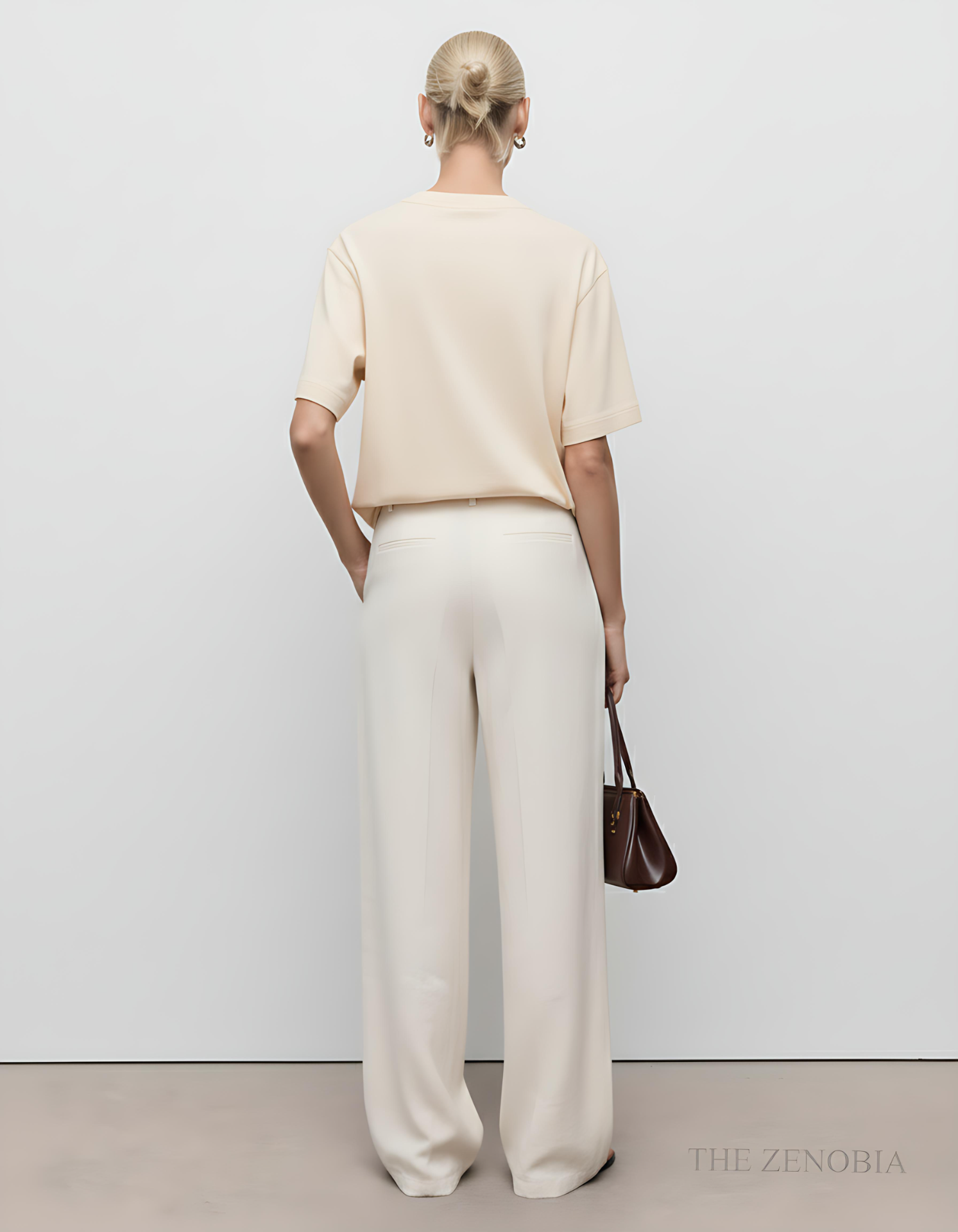 "Premium Essential" Unisex Oversized French Terry Plain T-Shirt