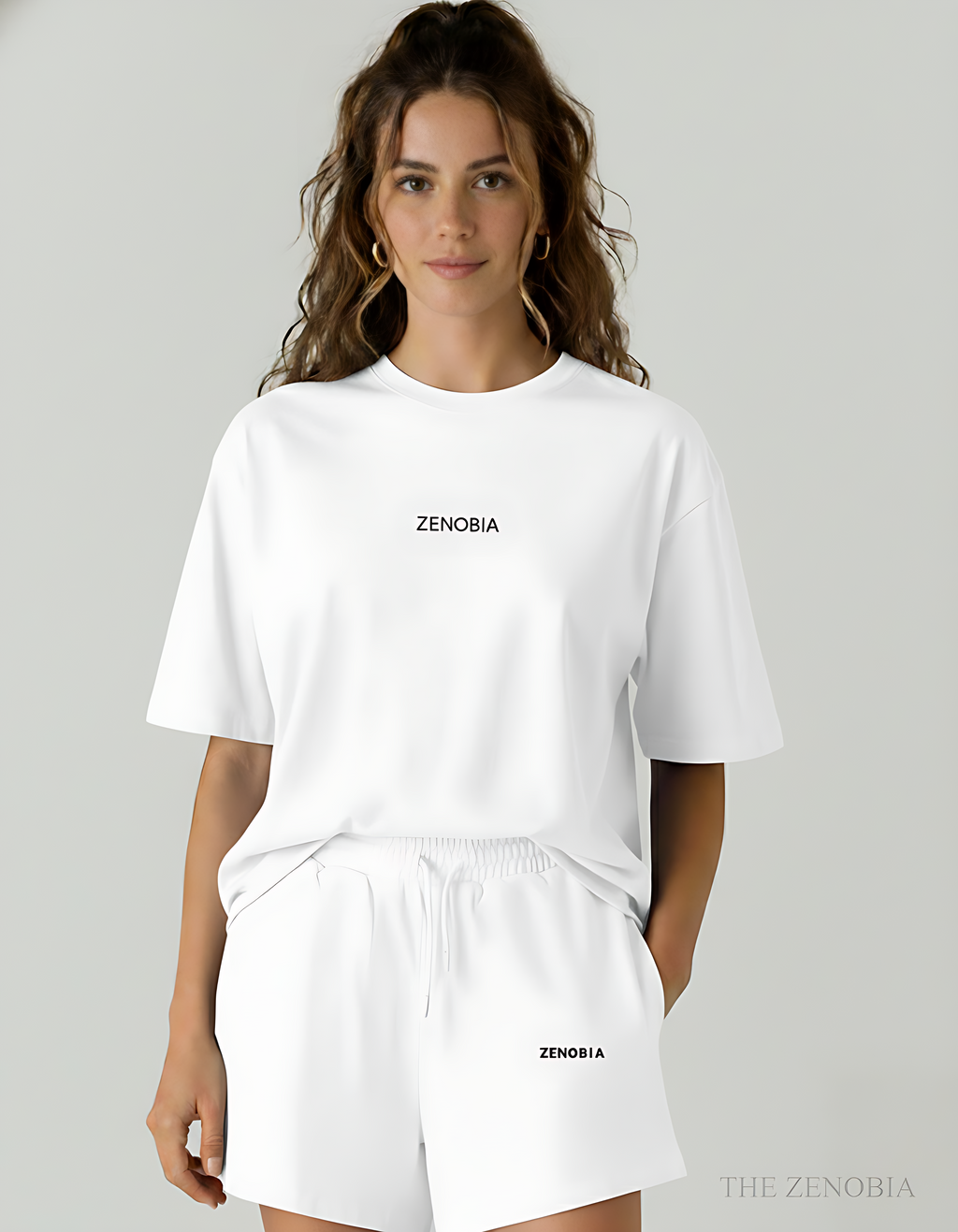 Premium Terry Shorts — Unisex Relaxed Fit (Minimal Embroidery)