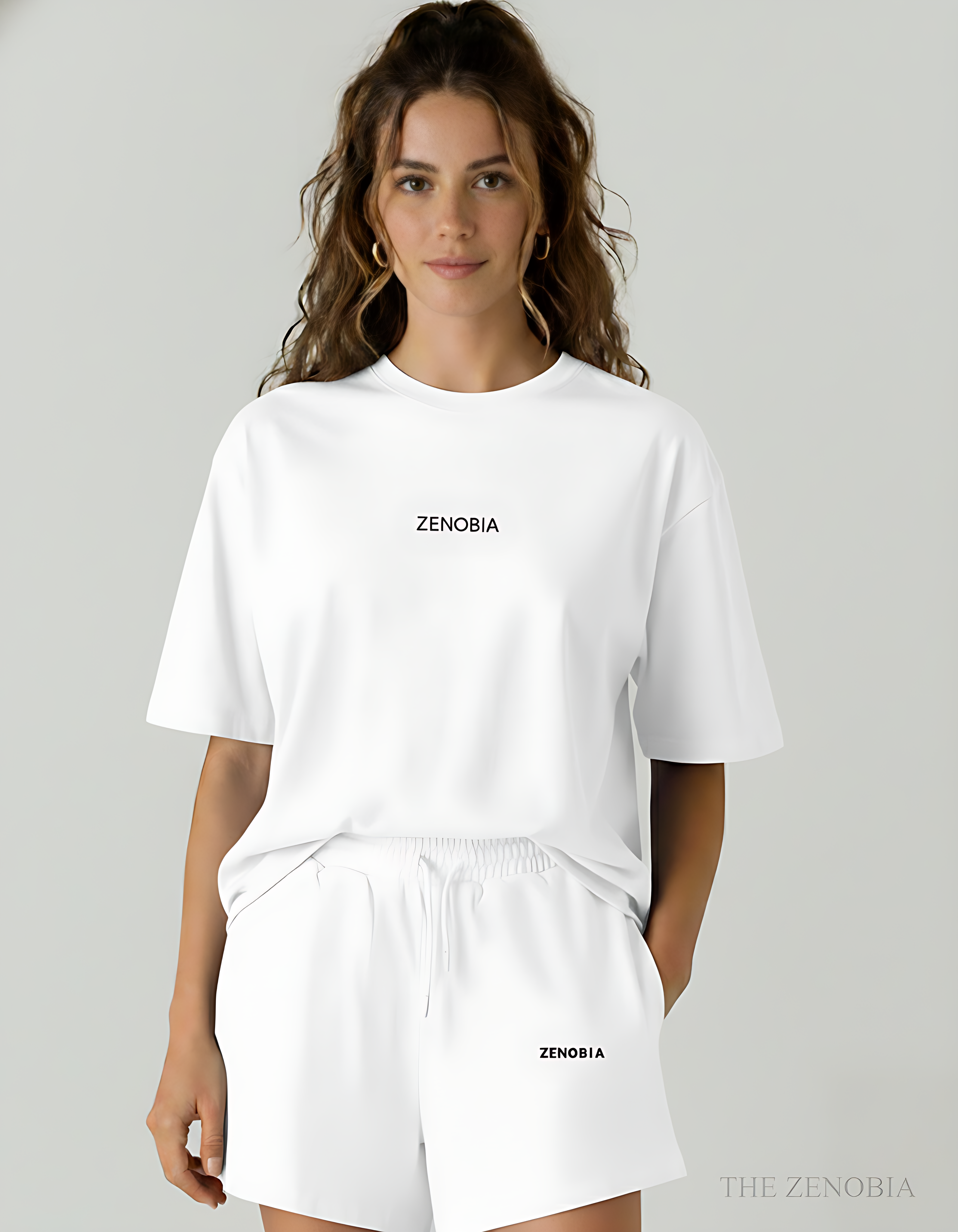 Premium Terry Shorts — Unisex Relaxed Fit (Minimal Embroidery)