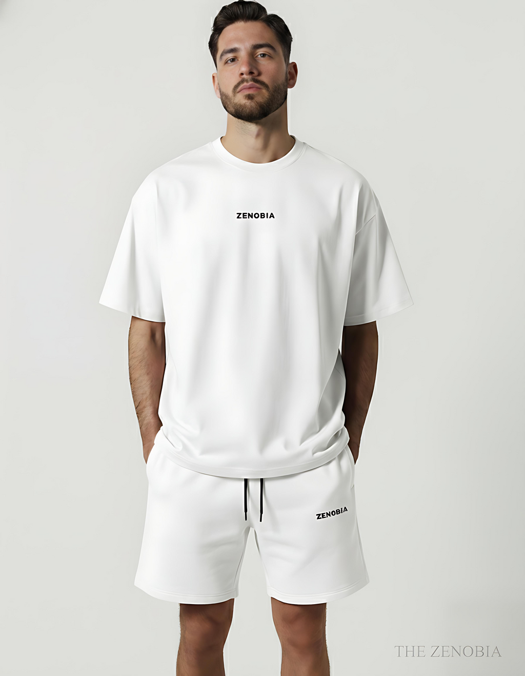 Premium Terry Shorts — Unisex Relaxed Fit (Minimal Embroidery)