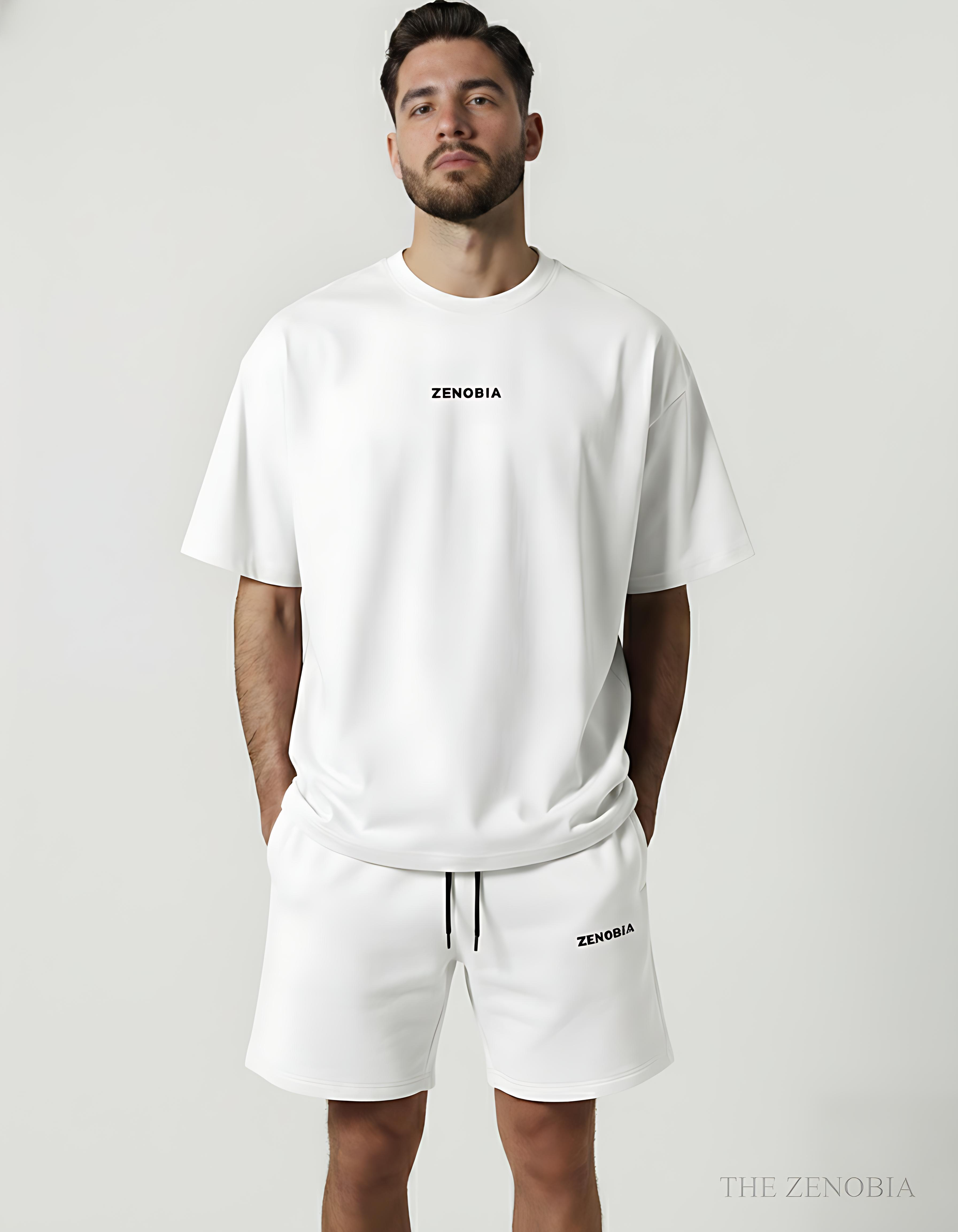 Premium Terry Shorts — Unisex Relaxed Fit (Minimal Embroidery)