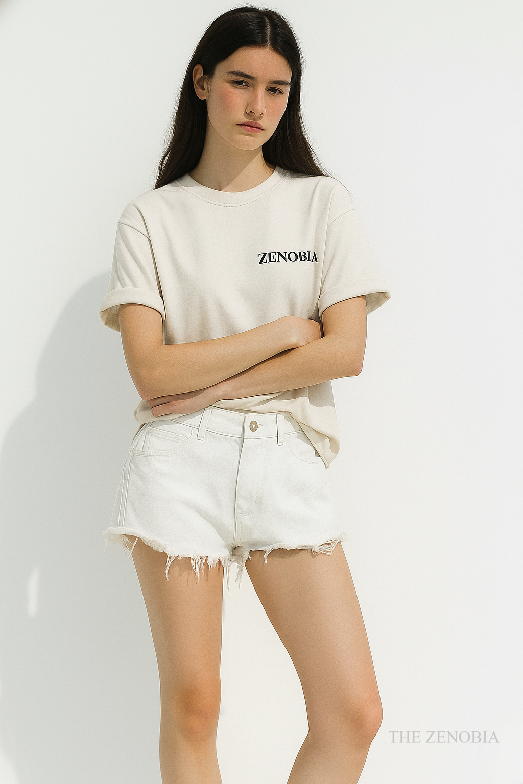 “Shadow Dragon’s Fury” Unisex Oversized T-Shirt — Black Logo Series