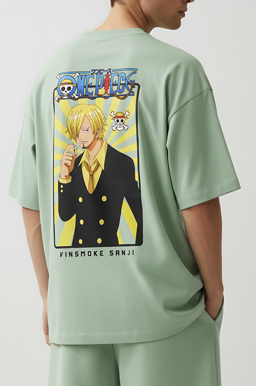 “Vinsmoke Sanji” Unisex Oversized Tee