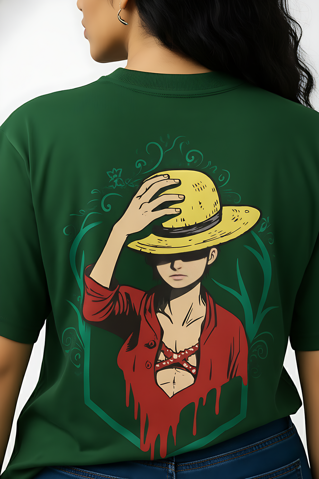 "Wounded Pirate" Unisex Oversized T-Shirt