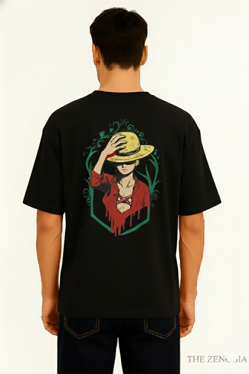 "Wounded Pirate" Unisex Oversized T-Shirt