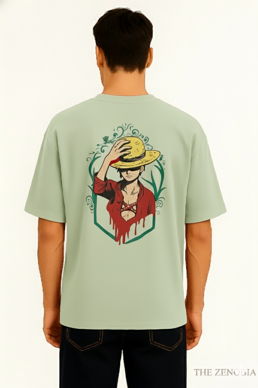 "Wounded Pirate" Unisex Oversized T-Shirt