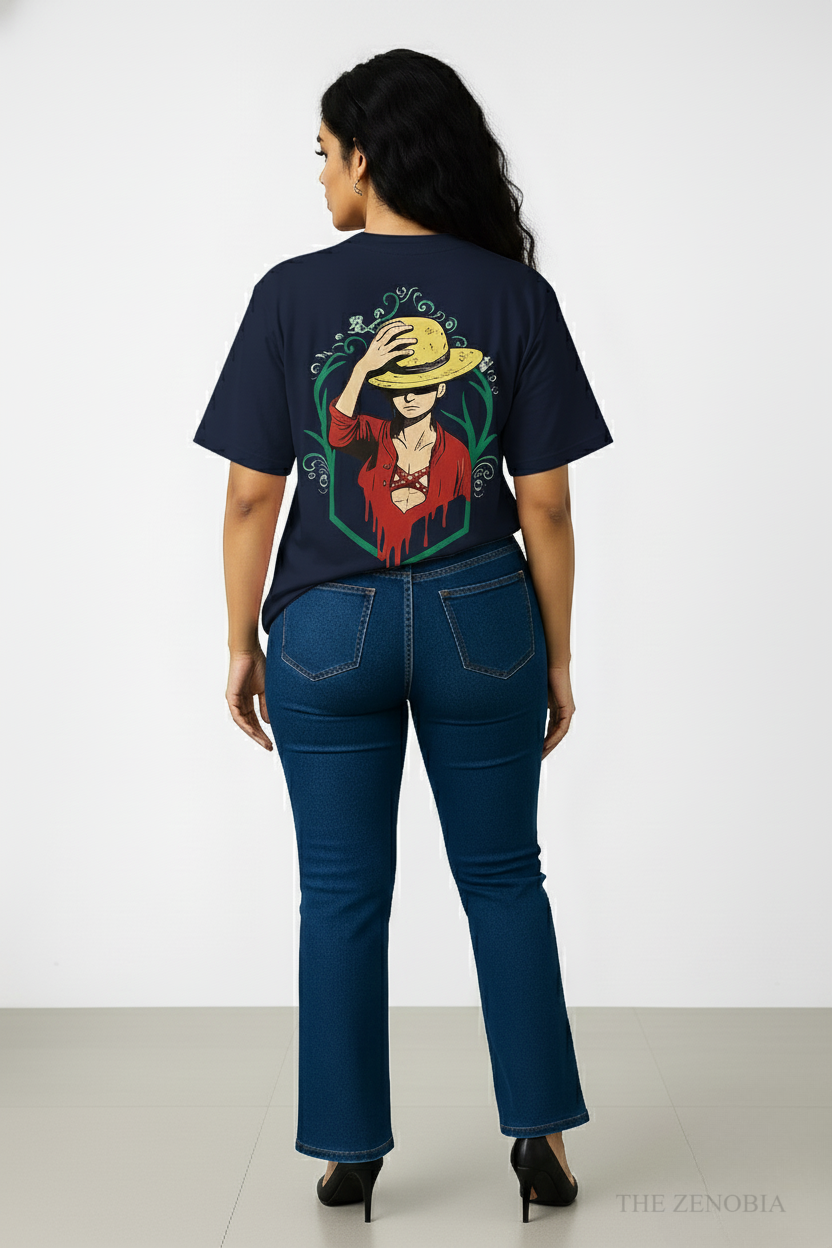 "Wounded Pirate" Unisex Oversized T-Shirt