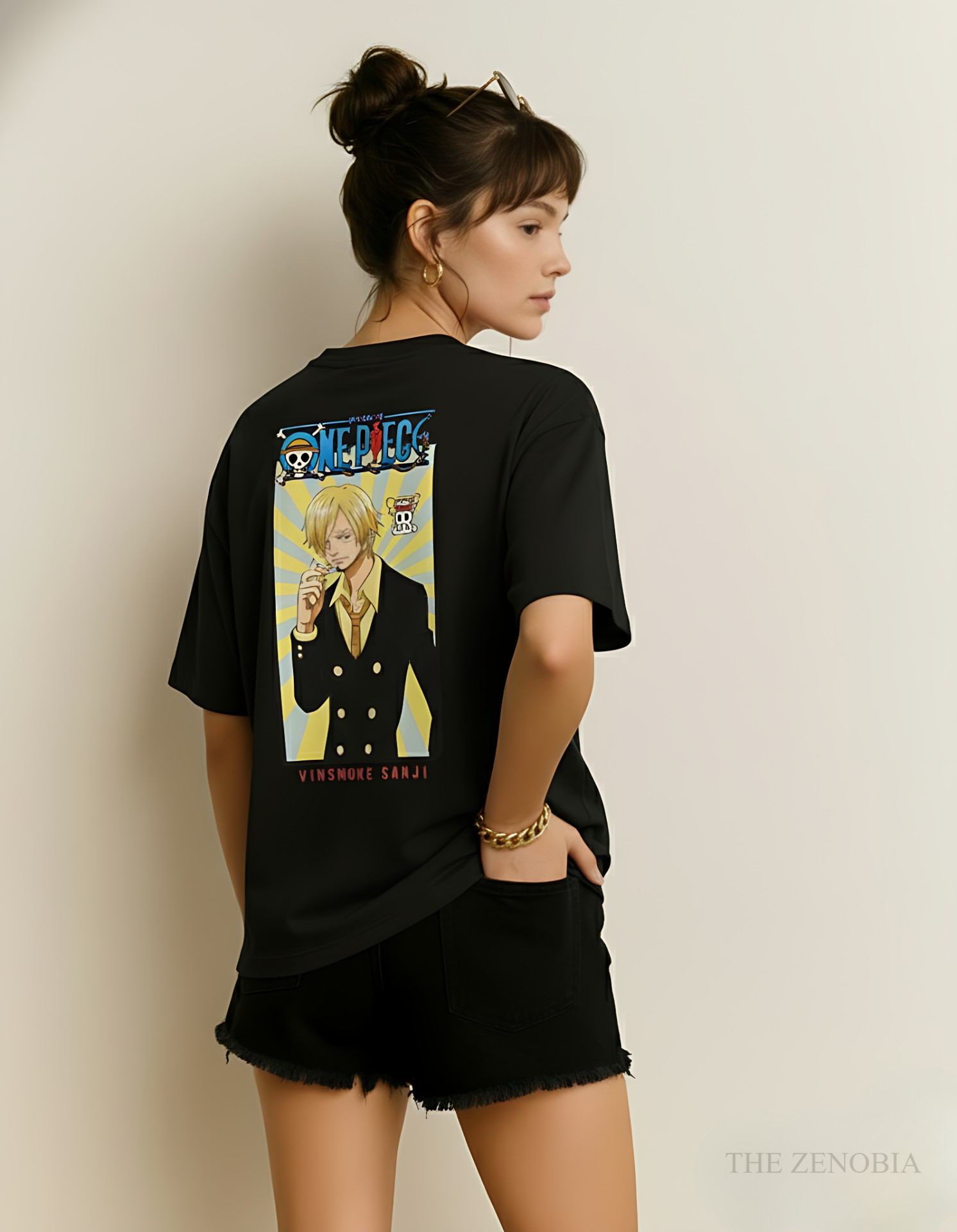 “Vinsmoke Sanji” Unisex Oversized Tee