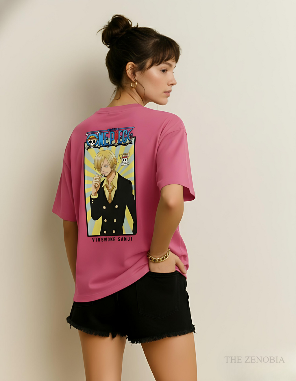 “Vinsmoke Sanji” Unisex Oversized Tee