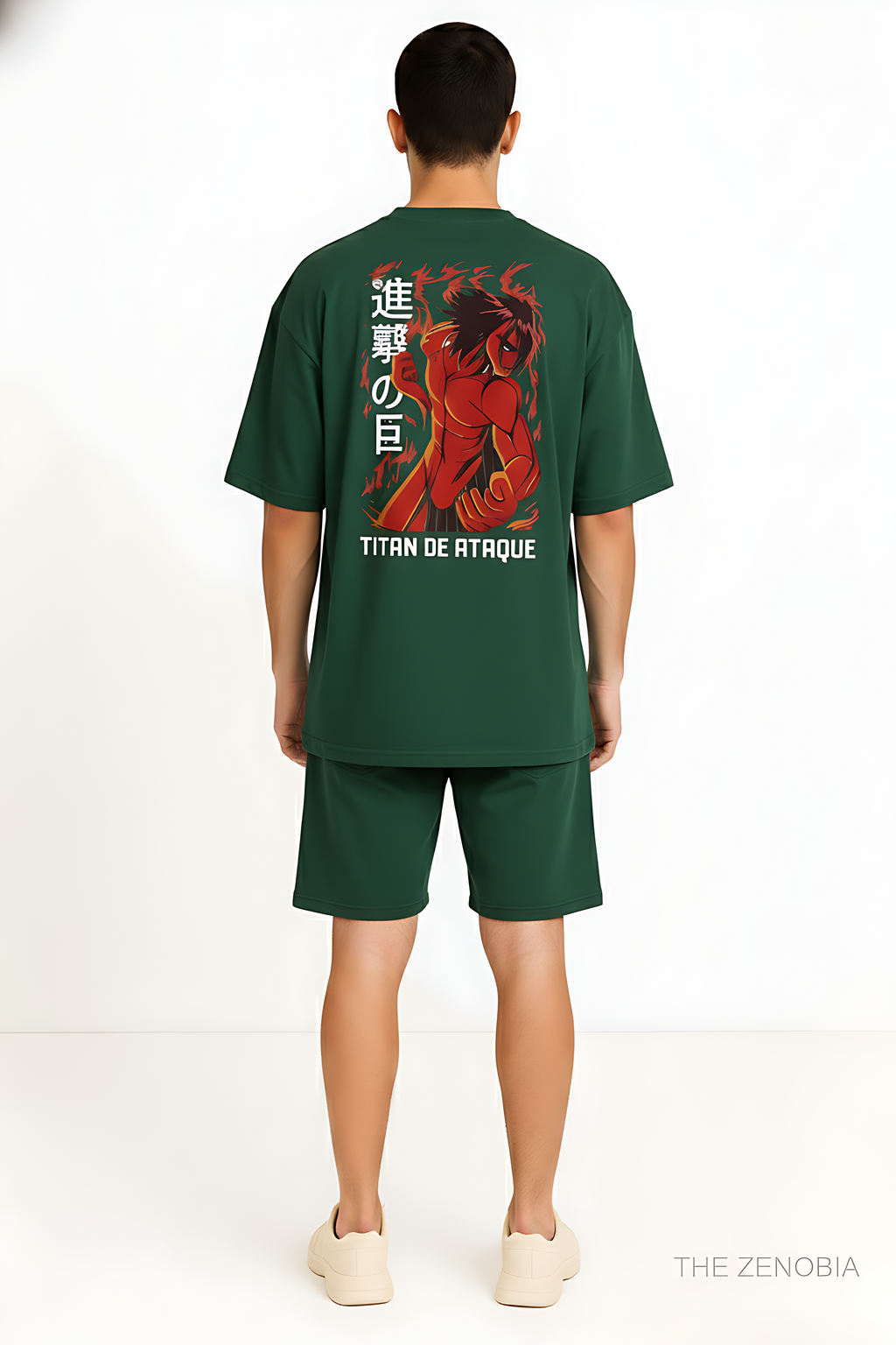 “Attack Titan Unleashed” Unisex Oversized T-Shirt