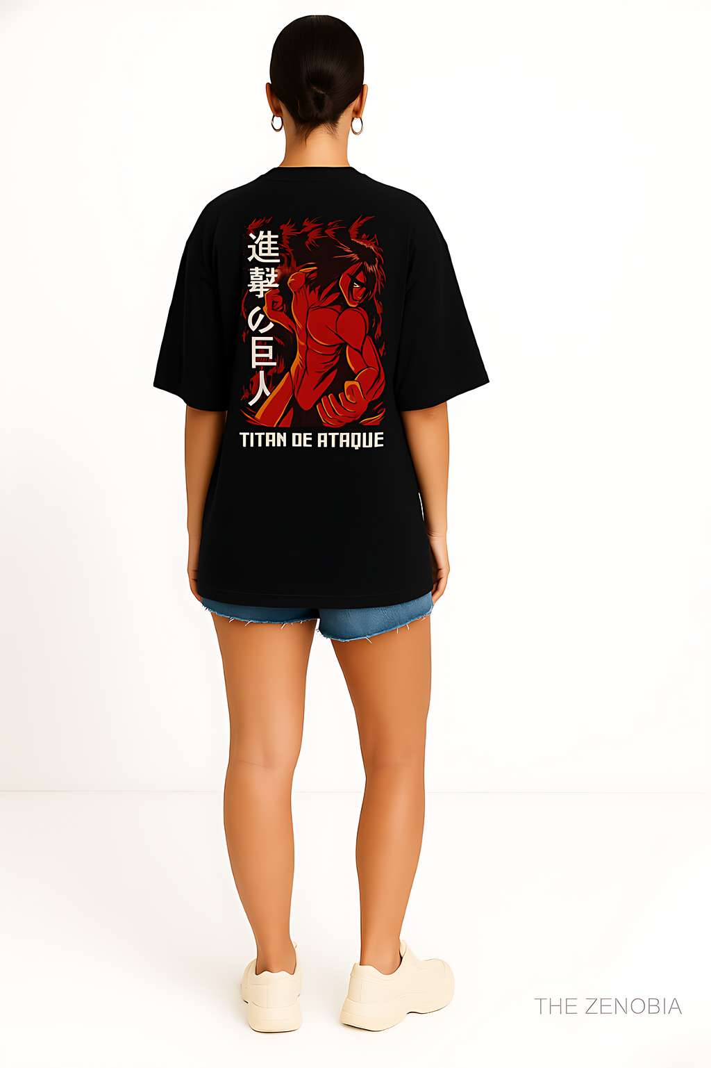 “Attack Titan Unleashed” Unisex Oversized T-Shirt