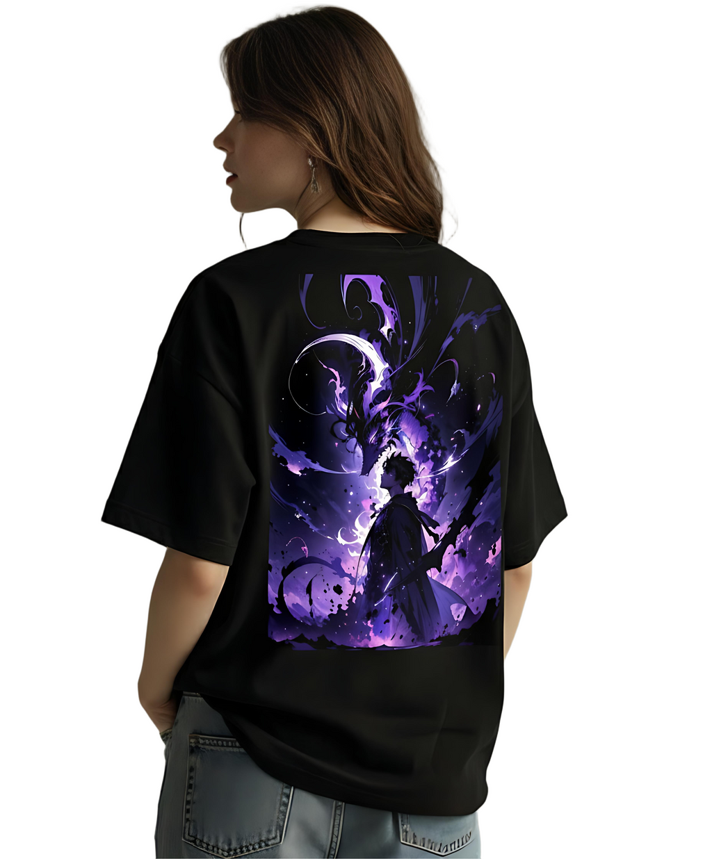 Sung Jin Woo Dragon Ascension Oversized T Shirt - Black / S - Oversized sung jung woo T-Shirt